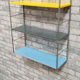 Wall shelves in metal 60s 70s