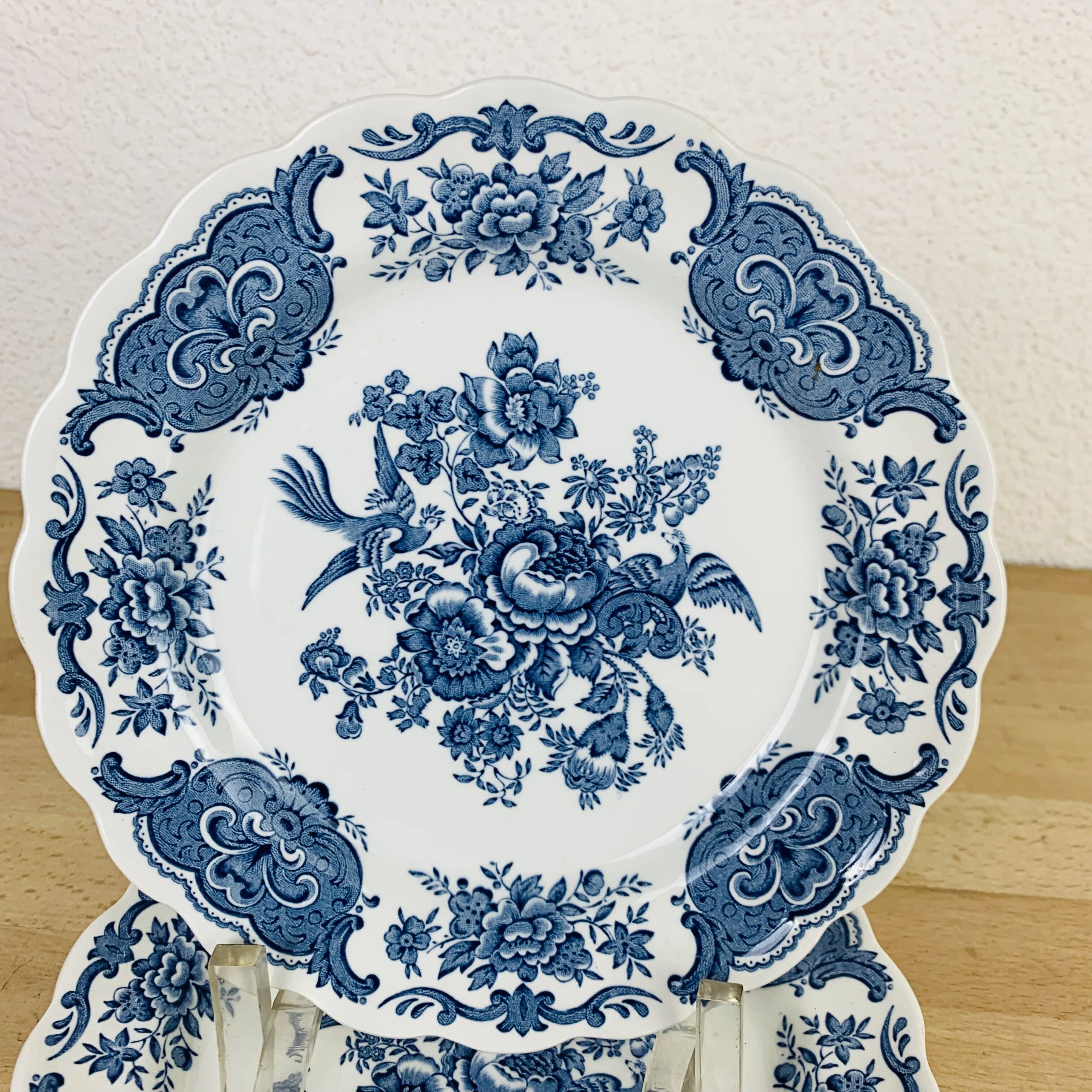 5 Windsor Ridgway Staffordshire dessert plates