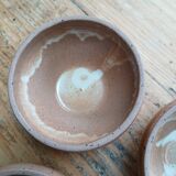 Set of 4 small stoneware bowls