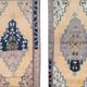 Set of 2 vintage handmade Turkish rugs 50x100 cm