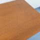 Table à manger rectangulaire style scandinave vintage des années 50 60 teck