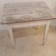 Distressed farmhouse table
