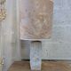Grande lampe en pierre