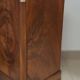 Empire-style bedside table in walnut