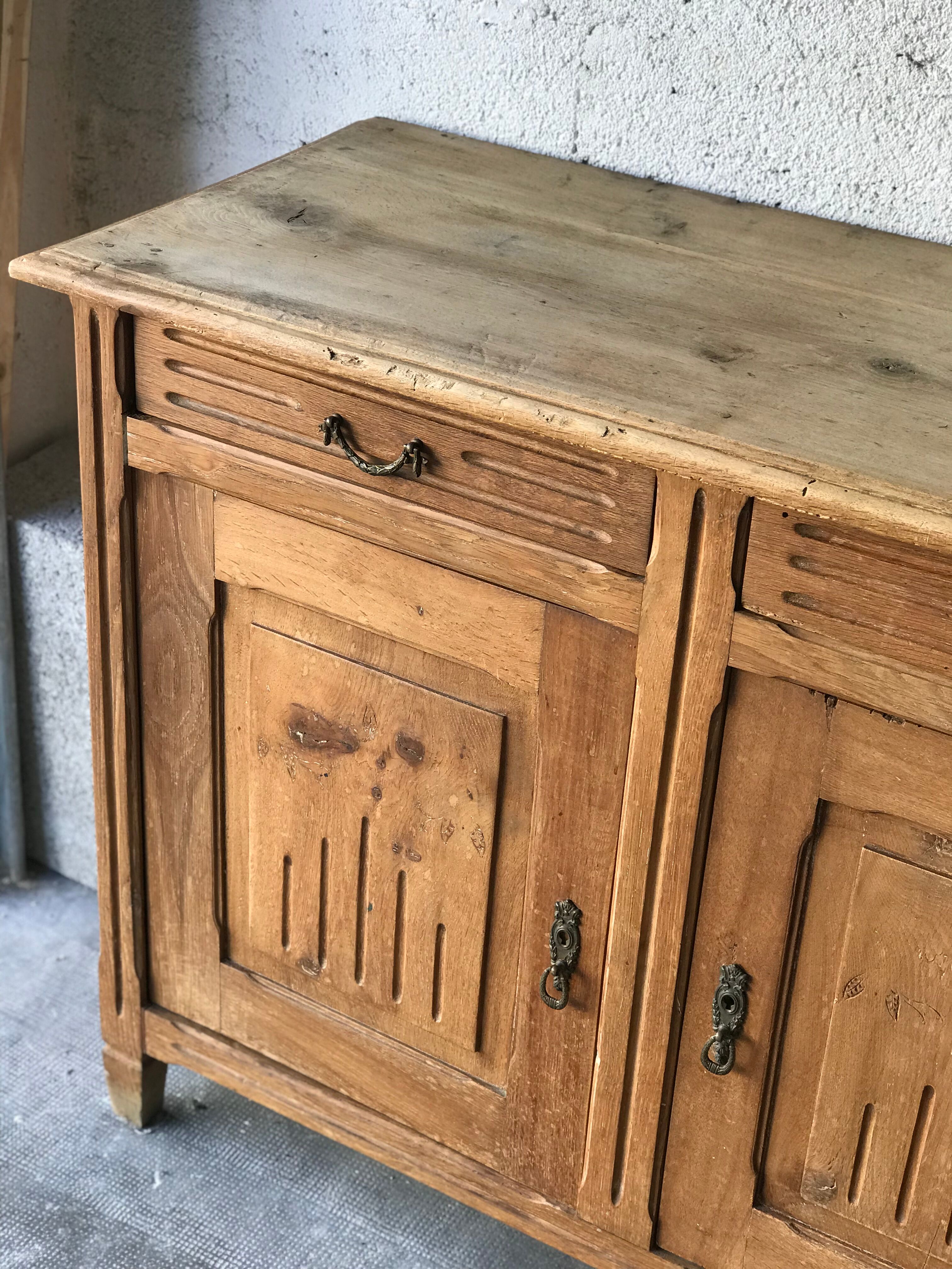 Parisian oak buffet