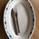 Plat oval Terre de Fer Salins