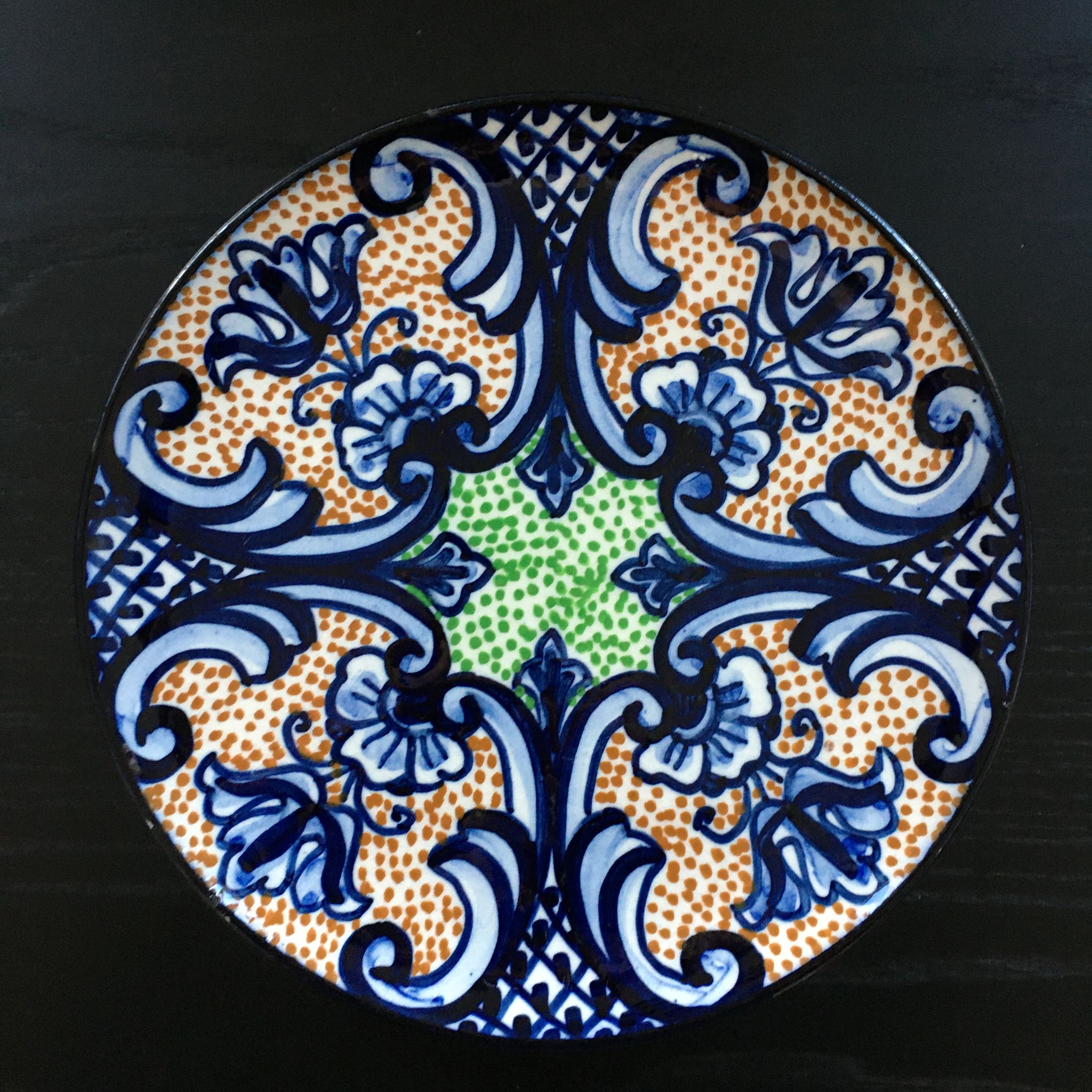 Plat décor azuléjos