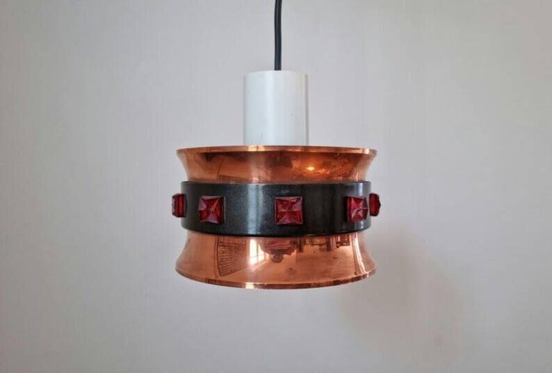 Mid-Century Pendant Vitrika, Sweden, 1970s