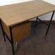 Bureau formica imitation bois 1950