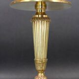 Bronze Bouillotte Lamp in Empire Style with Tin Shade