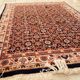 Vintage indian carpet tabriiz handmade 100cm x 130cm 1980s, 1c718