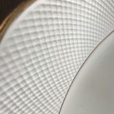 Rectangular plates Terre de Fer Salins