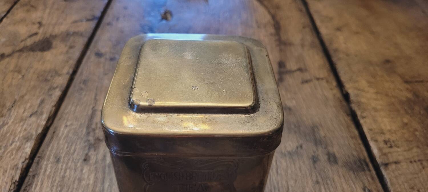 Old English tea box