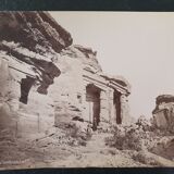 Pascal Sébah (1823-1886) - Photograph, albumen print - Gébel Silsiléh, South East side, Egypt