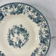 Ironstone gien 1875 bouquet of roses collection deep plate