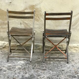 Paire de chaises 1950