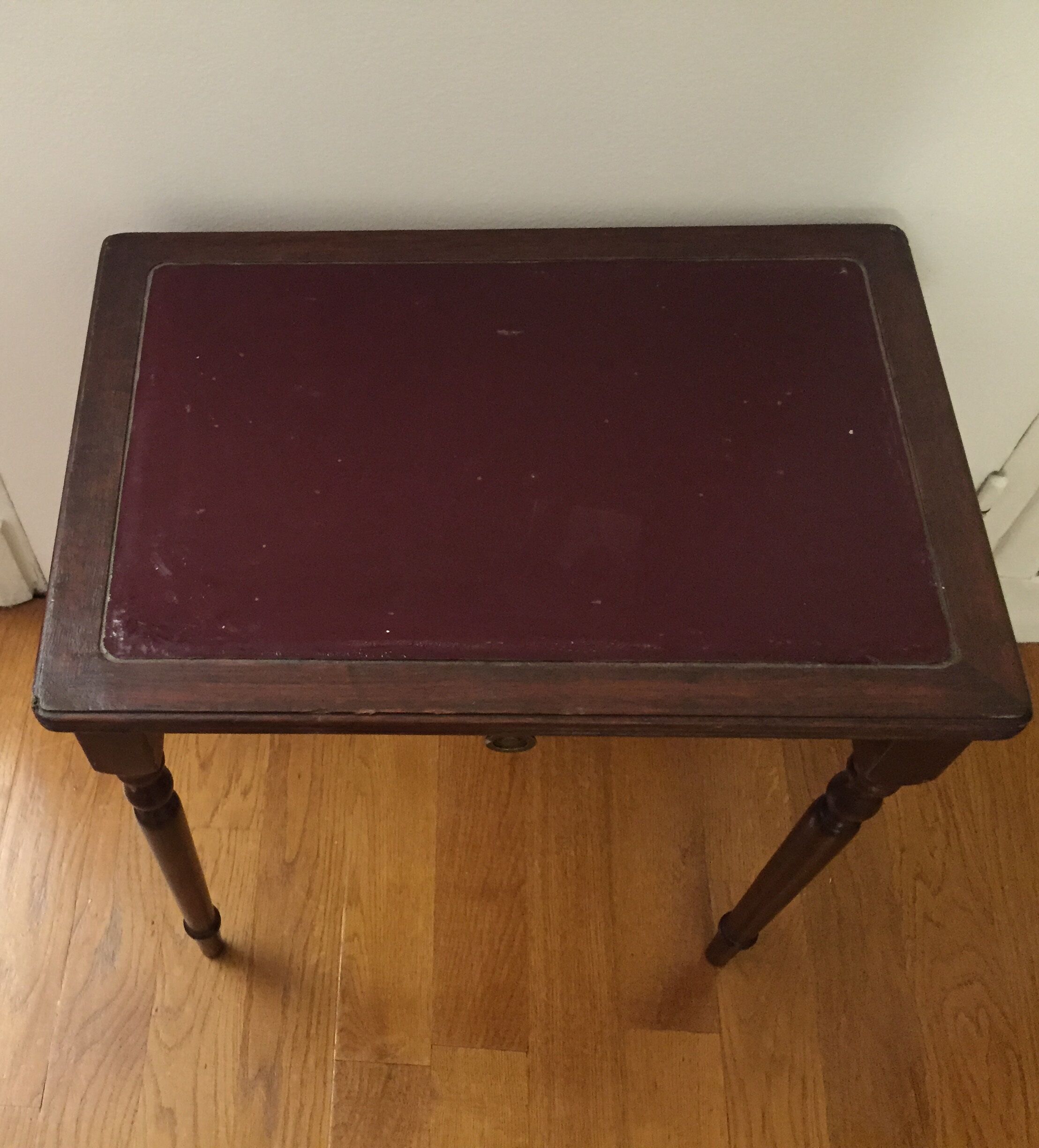 Old side table