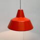 Suspensions Mid-Century danoise Emaille Amatur de Louis Poulsen, années 1960, lot de 3