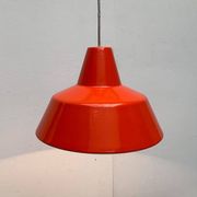 Mid-Century Danish Suspensions Emaille Amateur by Louis Poulsen, 1960s, set of 3