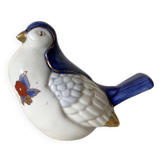 Oiseau décoratif en porcelaine