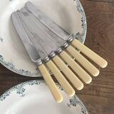 6 Philip Ashberry & Sons knives made in Sheffield England 24 cm