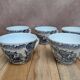 Set of 5 vintage Rivanel mugs