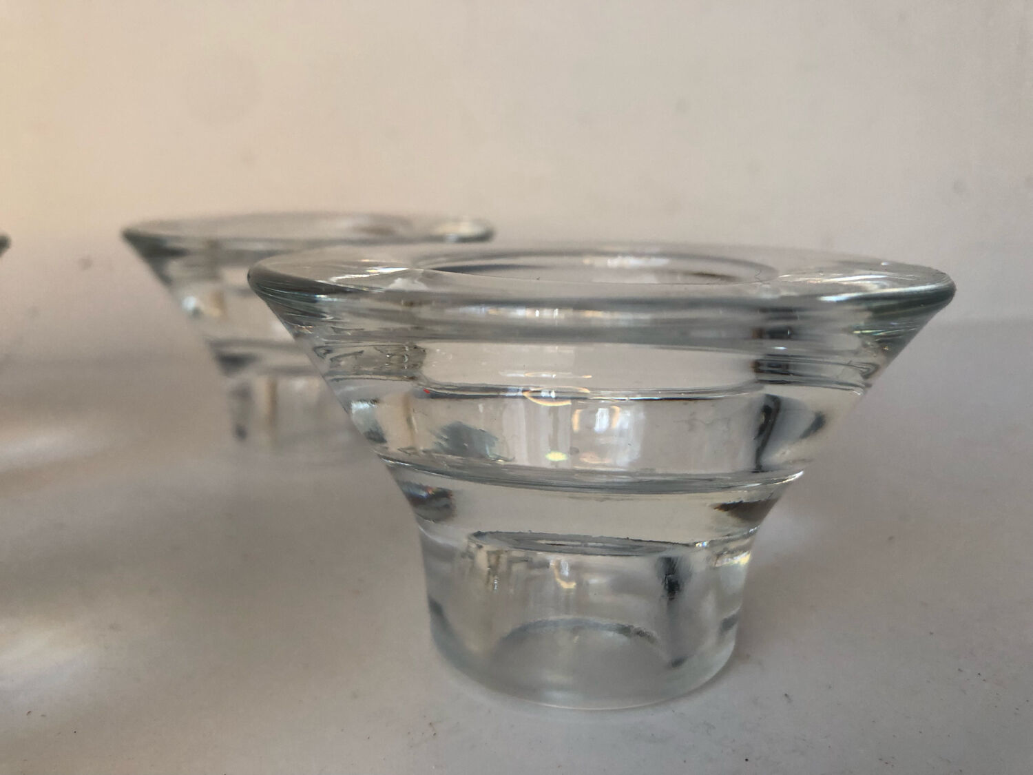 6 reversible candle holders design K and M Hagberg