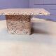 Coffee table tiger granite, 1980s