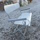 Banc de jardin ancien en fer forgé massif