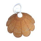 Vintage rattan flower hanging