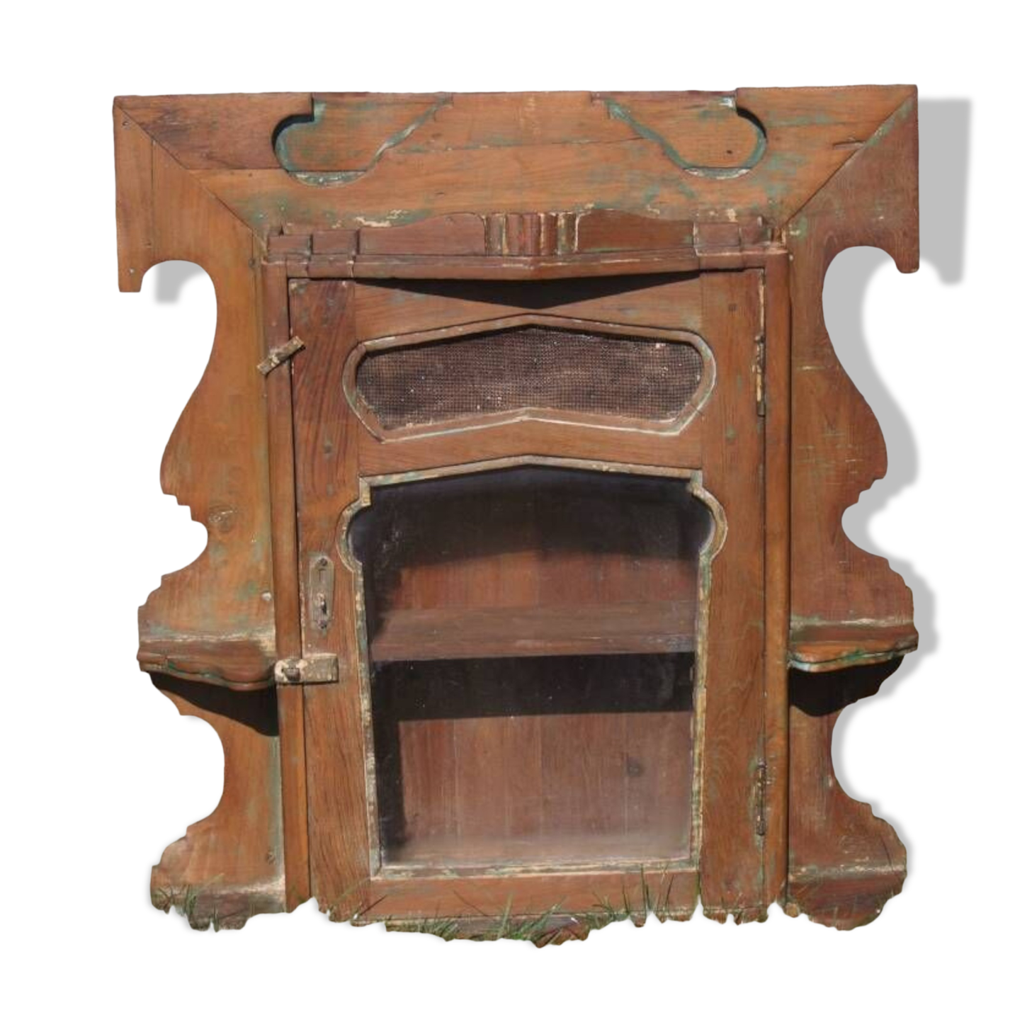 Old Original Teak Showcase