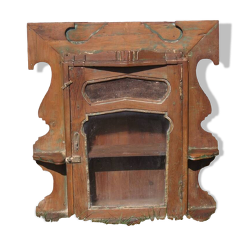 Ancienne Vitrine Teck  Originale