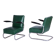 Bauhaus Armchairs in Beech and Chrome from Mauser, Germany, 1930s, Set of 2