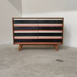 Commode U 453 pink by Jiri Jiroutek for Interier Praha 1961