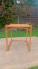 Vintage rattan and wicker coffee table