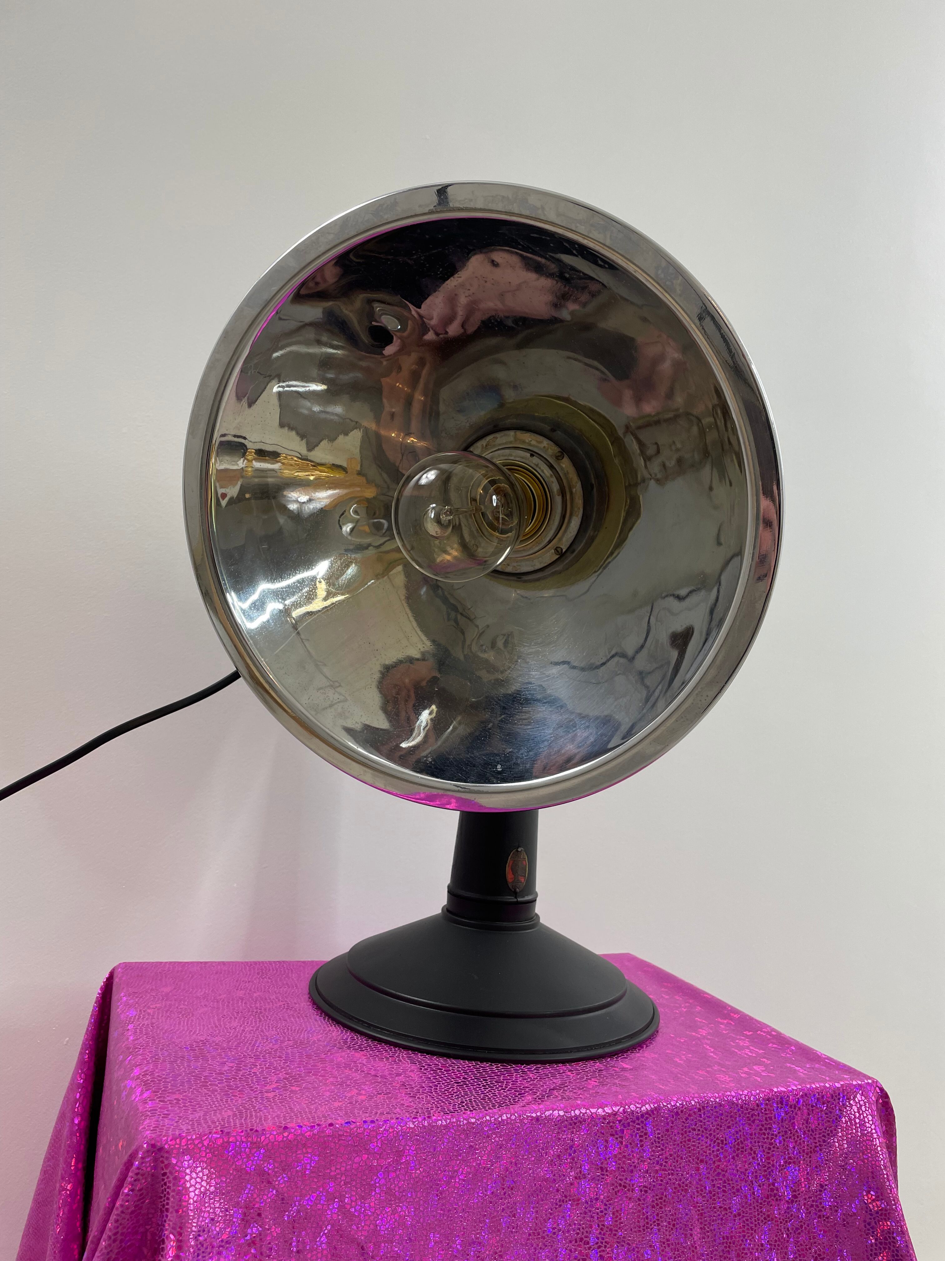 industrial lamp old French radiator