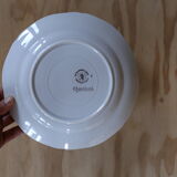 Vintage plates aqua/mint edge Ceranord