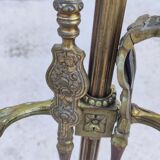 Servant of chemine 19th in bronze, 2 elements