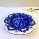 Hand-painted Portuguese ceramic dish, signed, 1993