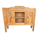 Art Deco sideboard in raw wood