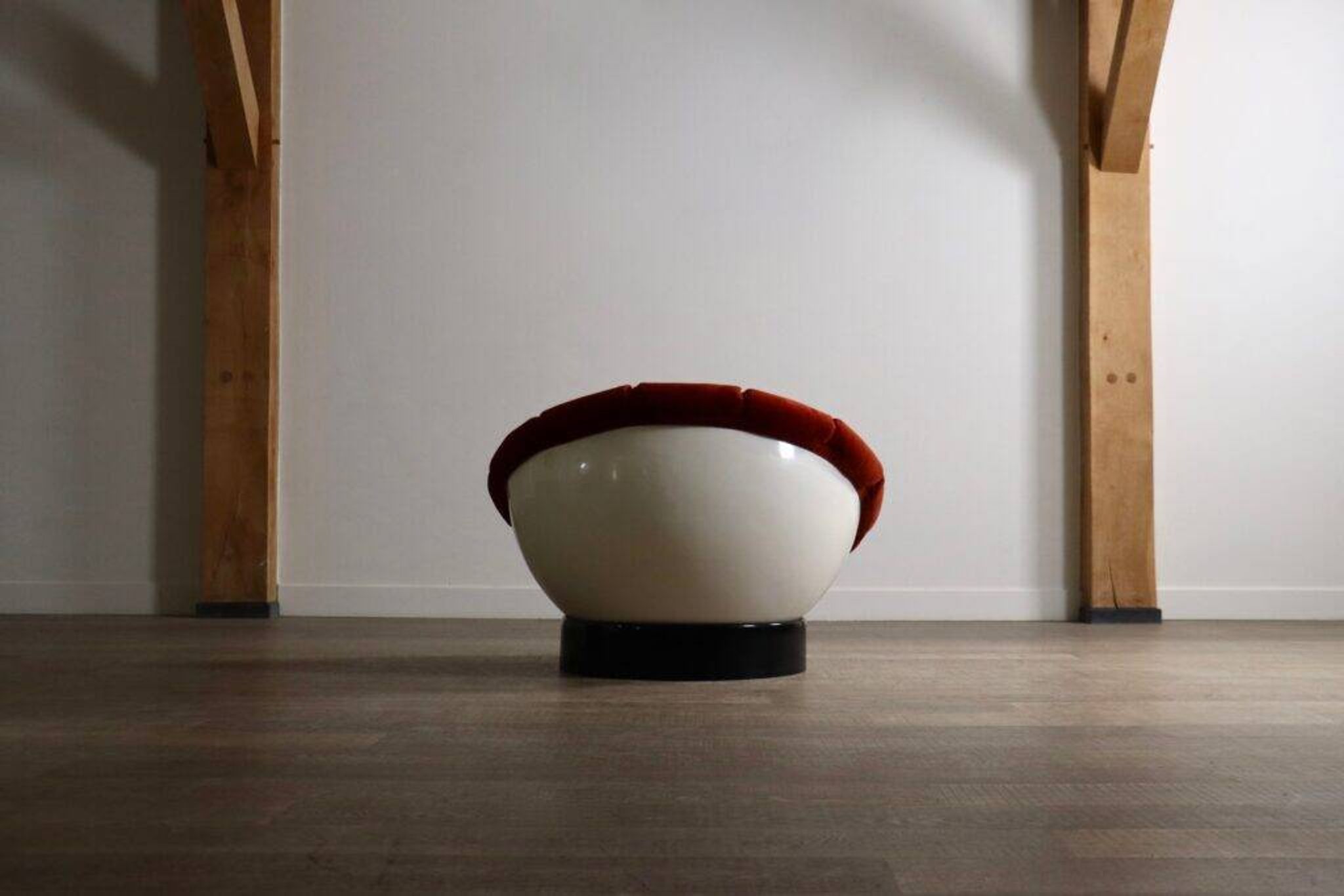 Luciano Frigerio Girasole lounge chair, Italy 1960s