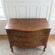 Curved Louis XV style commode in solid wood – 3 drawers