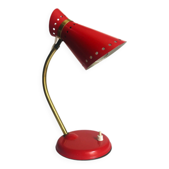 Vintage Desk Lamp • Diabolo • René Mathieu • Lunel • 1950
