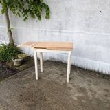 Extendable table, extendable table
