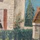 Huile sur toile vintage