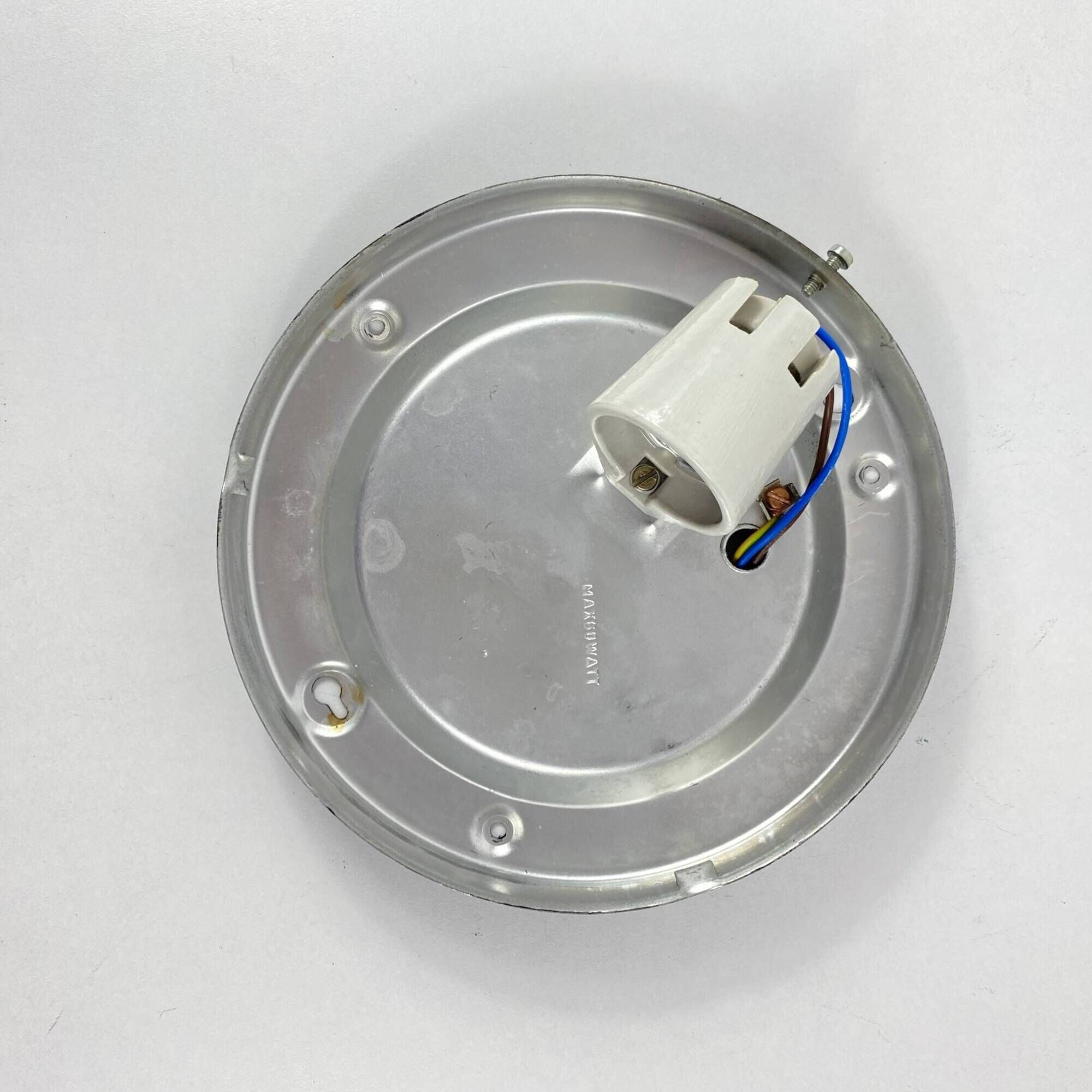 Wall light ceiling light two-tone glass minimalist 1970 1980 seventies eighties LAMP-7274