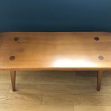 Scandinavian wooden bench