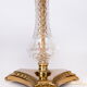 Pair of bronze bedside lamps