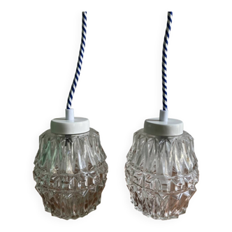 Pair of portable lamps
