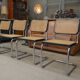 Lot de 4 Chaises Model B32 Cesca  Marcel Breuer 1970s